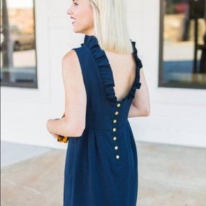 Camilyn Beth Go Go Dress in Navy